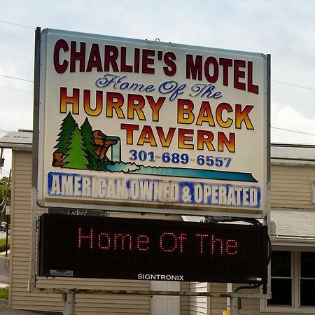Charlie'S Motel Frostburg Esterno foto